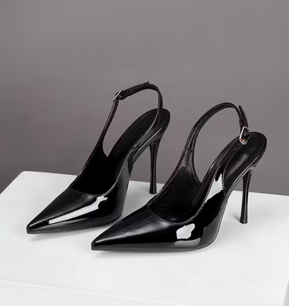 Escarpins ouverts à talons aiguilles élégants