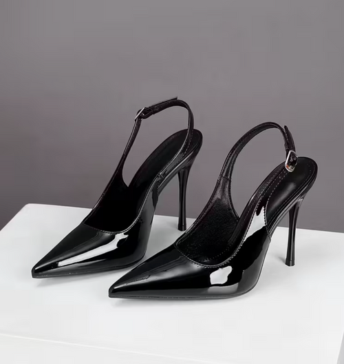 Escarpins ouverts à talons aiguilles élégants