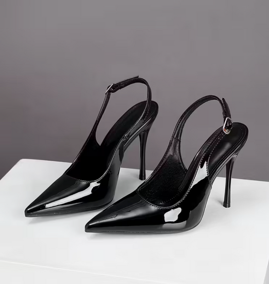 Escarpins ouverts à talons aiguilles élégants