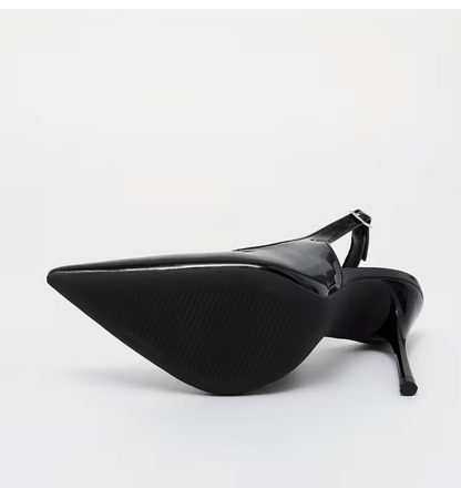 Escarpins ouverts à talons aiguilles élégants