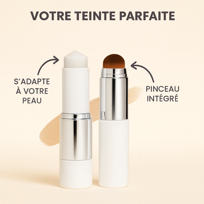 Baton de fond de teint à couleur changeante